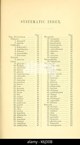 Katalog der Lepidoptera Phalaenae im Britischen Museum (Seite 9) BHL 18408135 Stockfoto
