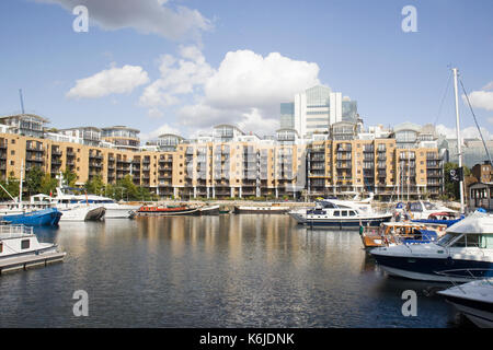 St. Katharine Docks Stockfoto