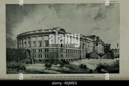 Bulletin der Liverpool Museen unter dem Stadtrat BHL 12801150 Stockfoto