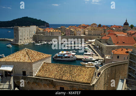 Die Altstadt von Dubrovnik, Juni 2017 Stockfoto