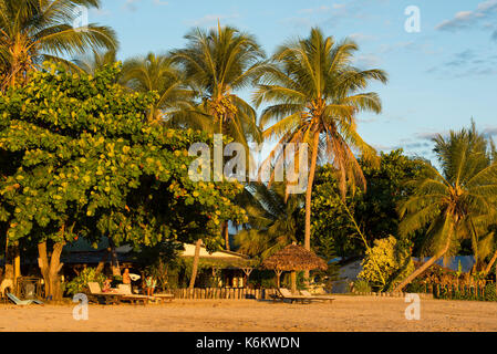 Beach Resort, Nosy Be Madagaskar Stockfoto