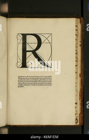 De Divina proportione R Stockfoto