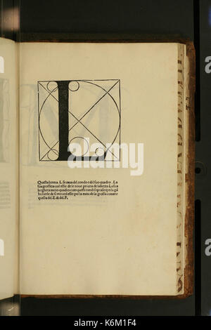 De Divina proportione L Stockfoto