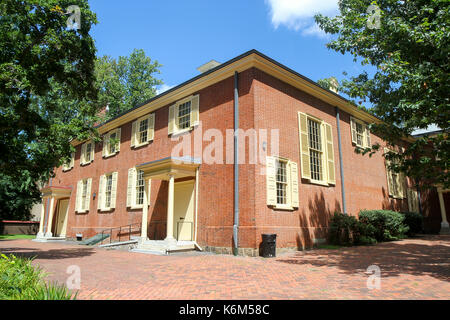 Arch Street Freunde Meeting House, Independence National Historical Park, Philadelphia, Pennsylvania, United States Stockfoto