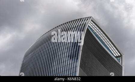 Schöne Wolkenkratzer am 20 Fenchurch Street im Herzen von London. Stockfoto