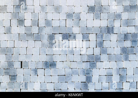 Abstrakt Blau Mosaik-, Wand-, Bodenfliesen Stockfoto
