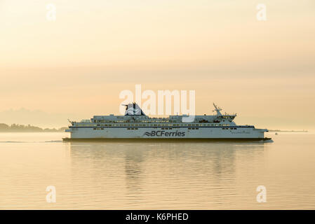 BC Ferries Geist von British Columbia Stockfoto