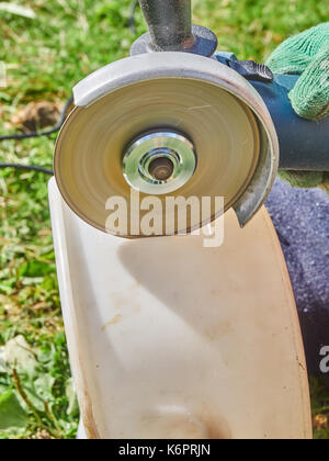 Elektrische Rundschreiben Stockfoto