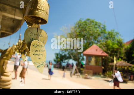 Berühmte Big Buddha wünschen Glocken Phuket Thailand Stockfoto