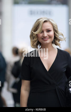 Stockholm, Schweden, 12. September 2017. Eröffnung des Riksdag. Tonights Konzert in der Stockholmer Konzerthalle, anlässlich der Eröffnung des Riksdag.Ebba Busch Thor (KD). Quelle: Barbro Bergfeldt/Alamy Live News Stockfoto