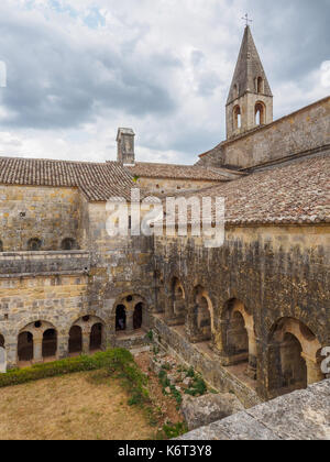 Bilder von Le Thoronet Abtei in Frankreich. Stockfoto