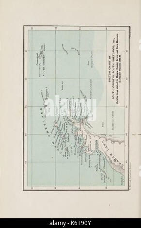 Von Edinburgh aus in die Antarktis. Notizen und Skizzen des Künstlers während der Dundee Antarktisexpedition von 1892 93 (Seite 348) BHL 48230196 Stockfoto