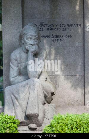 Bulgarien, Mittelgebirge, Koprivshtitsa, Denkmal der Mutter des Revloutionary Dimcho Debelyanov Stockfoto