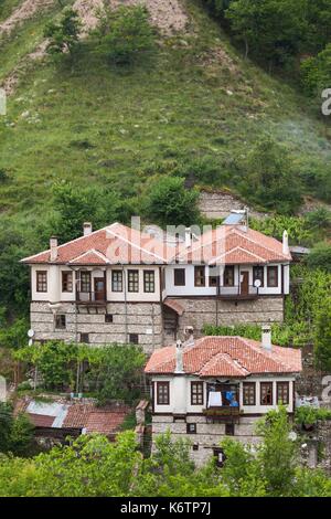 Bulgarien, Bergen im Süden, Melnik, osmanischen Haus Stockfoto