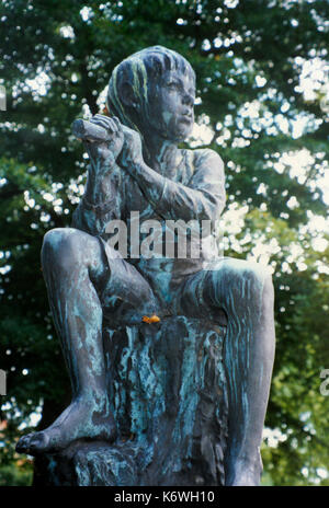 NIELSEN, Carl - Denkmal von seiner Frau Anne Marie Carl Nielsen (1863-1945). CN: dänischer Komponist und Dirigent, 1865-1931 Stockfoto