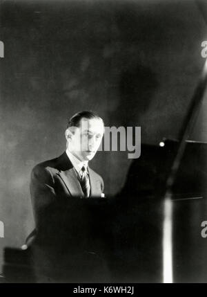 Vladimir Horowitz am Klavier in den 1930er Jahren. Russisch, später Amerikanischen, Pianist. 1. Oktober 1904. - 5. November 1989 Stockfoto