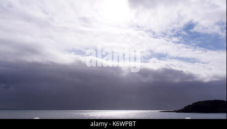 Anfang Herbst an der Südküste von Cornwall Stockfoto