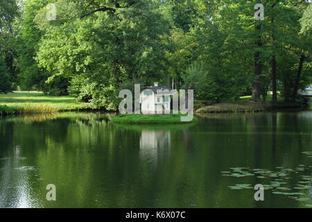 Fürst Puckler Park und Schloss Branitz, Cottbus Stockfoto