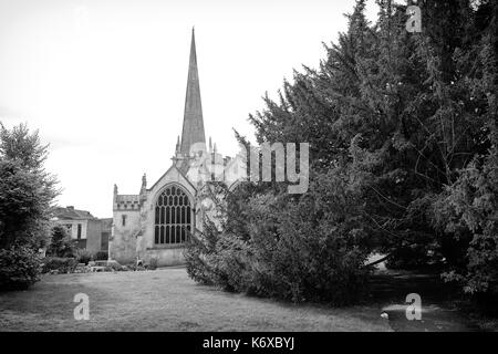 Trowbridge, die Pfarrkirche ST. James' Stockfoto