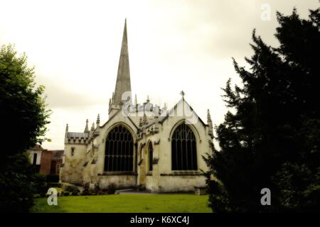 Trowbridge, die Pfarrkirche ST. James' Stockfoto