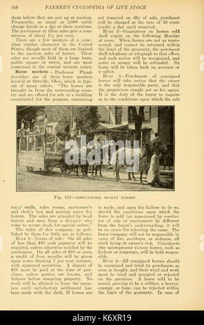 Farmer's cyclopedia von Live Stock (Seite 210) BHL 23726508 Stockfoto