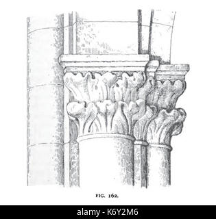Abb. 162 Hauptstadt des Kirchenschiffs, Sta. Maria Novella Stockfoto
