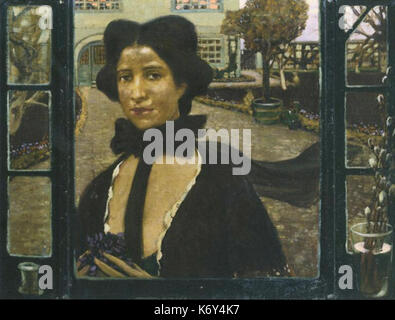 Fritz Erler Die Ersten Bundesligisten 1901 Stockfoto