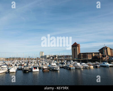 Swansea Marina, Swansea, Wales, UK. Stockfoto