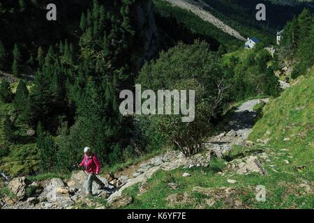 Frankreich, Hautes Pyrenees, an den großen Sehenswürdigkeiten in Midi Pyrenäen aufgeführt, Pyrenäen, National Park, ein UNESCO Weltkulturerbe, Gavarnie, Stockfoto