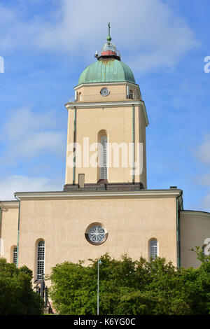 Suomenlinna Kirche als Orthodoxe Garnisonkirche für russische Truppen der Seefestung Suomenlinna 1854 erbaut. Orthodoxe Kirche wurde umgewandelt Stockfoto