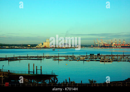 Marchwood Energy Recovery Facility (ERF) Stockfoto