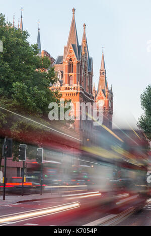 St. Pancras, Euston Road, London Stockfoto