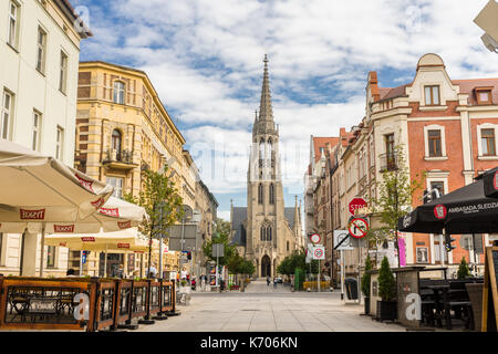 Die Marienkirche (Kościół Mariacki w Katowicach) in Katowice Stadt, Katowice 2017, Polen Stockfoto