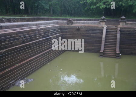 Anuradhapura, 2 Teiche, Sri Lanka, Asien Stockfoto