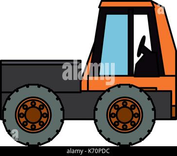 Mini truck Rocker Vector Illustration Stock Vektor