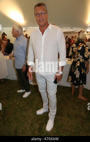 Autoren Nacht 2017 zugunsten des East Hampton Bibliothek, in East Hampton, New York. Mit: Peter Cook Wo: East Hampton, New York, United States Wann: 12 Aug 2017 Quelle: IZZY/WENN.com Stockfoto