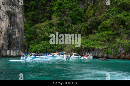 Krabi, Thailand - 20.Juni 2016. Marine von Koh Phi Phi, Thailand. Ko Phi-Phi ist ein kleines Archipel von sechs Inseln in der Provinz Krabi, südlichen Thaila Stockfoto