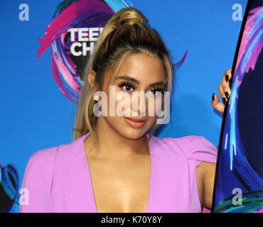 Teen Choice Awards Presse 2017 Galen Center statt. Mit: Ally Brooke Wo: Los Angeles, California, United States Wann: 14 Aug 2017 Quelle: Adriana Barraza/WENN.com M. Stockfoto