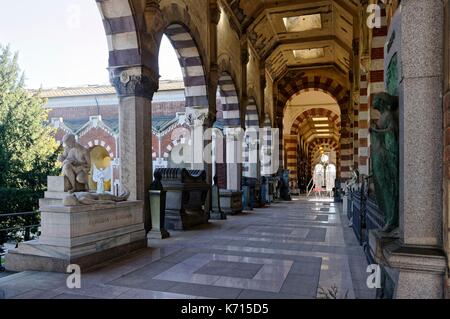 Italien, Lombardei, Mailand, der Monumentalfriedhof Stockfoto