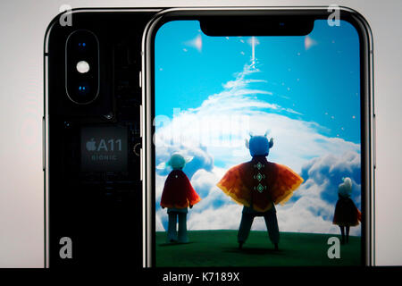 Apple iPhone X Stockfoto