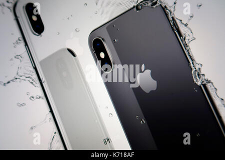 Apple iPhone X Stockfoto