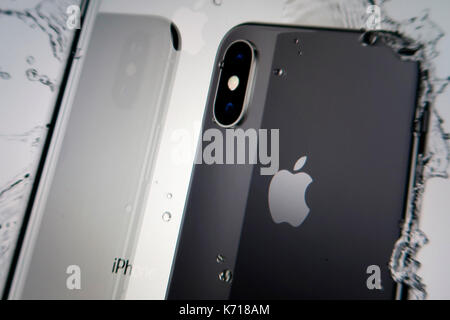 Apple iPhone X Stockfoto