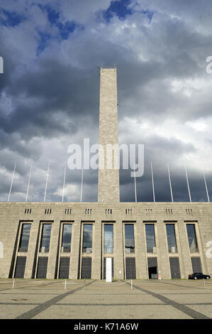 Olympiastadion, Berlin, Otto März, Hertha BSC Berlin, Berliner Olympiastadion, Deutsches Stadion, Werner März, Berlin Thunder, Stockfoto