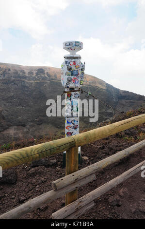 Den Vesuv Nationalpark, Provinz Neapel, Italien, Europa Stockfoto