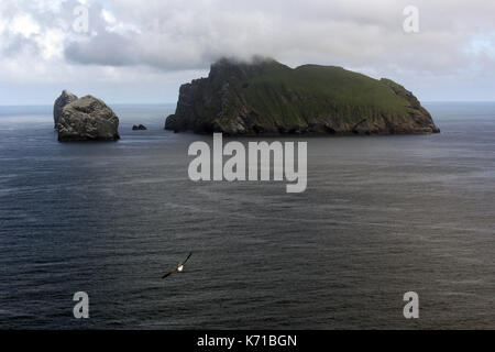 St Kilda Dorf auf der Insel hirta Schottland Stockfoto