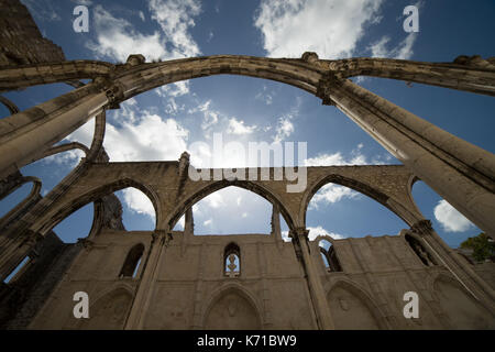 Portugal, Lissabon, Carmo Kloster in einer wunderschönen sonnigen Tag Stockfoto