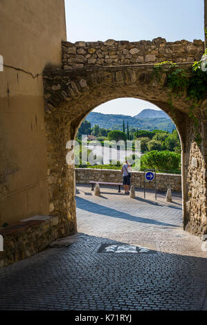 VILLAGE MEDIEVAL DU CASTELLET, VAR 83 FRANKREICH Stockfoto