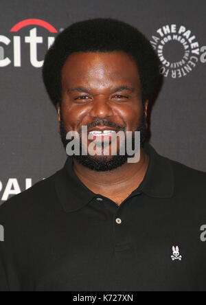 Beverly Hills, Kalifornien, USA. September 2017. 13. September 2017 – Beverly Hills, Kalifornien – Craig Robinson. 2017 PaleyFest Fall TV Preview von „Ghost“ im Paley Center for Media in Beverly Hills. Foto: F. Sadou/Admedia Stockfoto