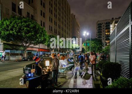 Los Angeles, USA. 14 Sep, 2017. Kullinarische Anbieter der berühmten Downtown Los Angeles kunst Spaziergang am 14.September 2017 in Los Angeles, Kalifornien Quelle: Chon Kit Leong/Alamy leben Nachrichten Stockfoto