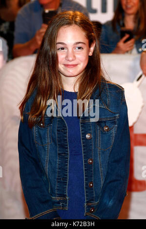 Toronto, Kanada. 14 Sep, 2017. Ripley sobo die Teilnahme an der "drei Christusse" Premiere während der 42 Toronto International Film Festival in der Roy Thomson Hall September 14.2017 in Toronto, Kanada Kredit: geisler - fotopress/alamy leben Nachrichten Stockfoto